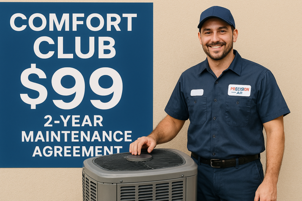Comfort Club Preventative HVAC Maintenance Program