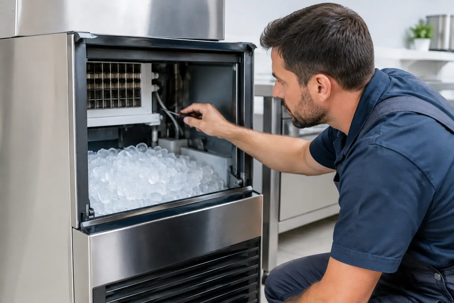 How to Troubleshoot Ice Machine Problems